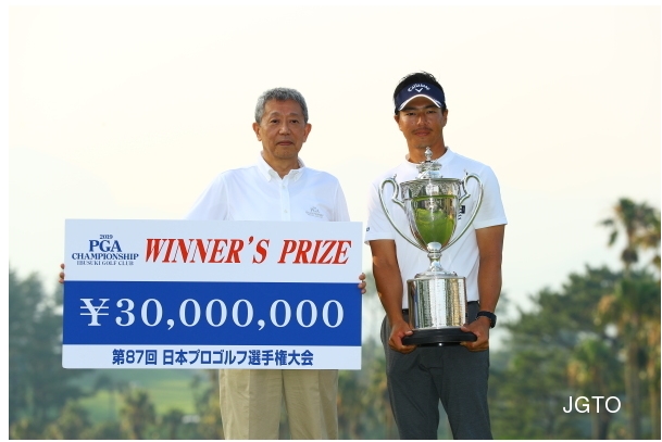 JPGA 챔피언십 우승자 이시카와 료. 사진=JGTO