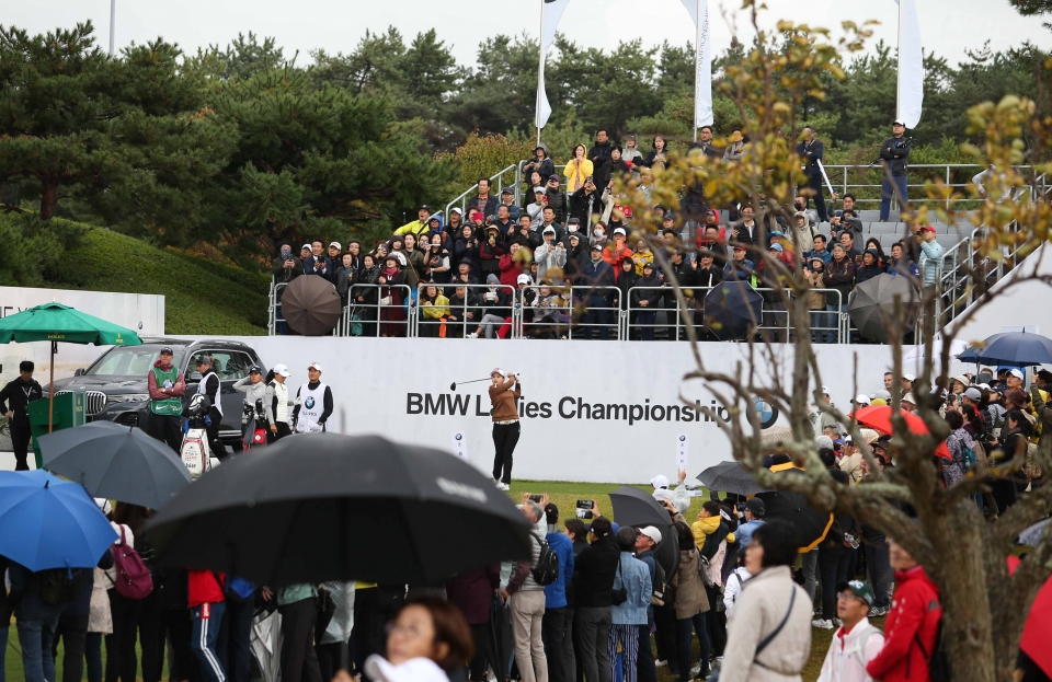 BMW 레이디스가 열린 LPGA 인터내셔널 부산